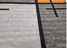 Мокетен килим ERIKA 8010 grey/orange